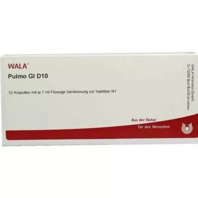 PULMO GL D 10 ampulí, 10X1 ml