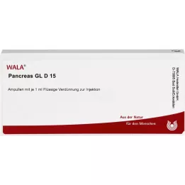 PANCREAS GL D 15 ampule, 10x1 ml