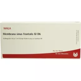 MEMBRANA čelní sinus GL D 6 ampulí, 10X1 ml