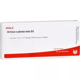 ARNICA E Planta tota D 3 ampule, 10X1 ml