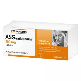 ASS-ratiopharm 300 mg tablety, 50 ks