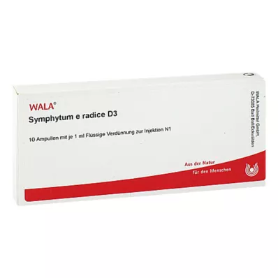 SYMPHYTUM E radice D 3 ampule, 10X1 ml