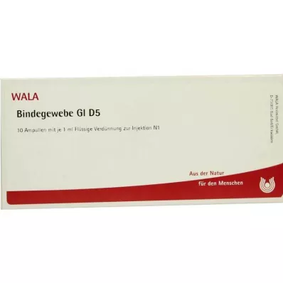 BINDEGEWEBE GL D 5 ampule, 10X1 ml
