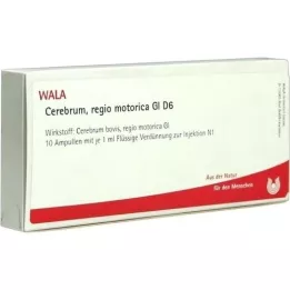 CEREBRUM REGIO motorica GL D 6 ampulí, 10X1 ml