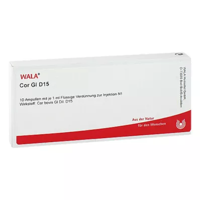 COR GL D 15 ampulí, 10X1 ml COR GL D 15 ampulí, 10X1 ml