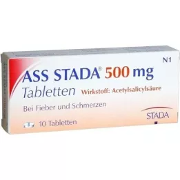 ASS STADA 500 mg tablet, 10 ks