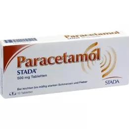 PARACETAMOL STADA 500 mg tablet, 10 ks