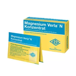 MAGNESIUM VERLA N koncentrát prášek pro perorální podání, 20 ks