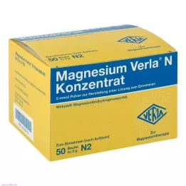MAGNESIUM VERLA N koncentrát prášek pro perorální podání, 50 ks