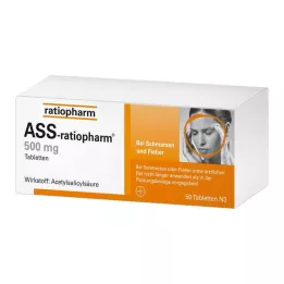 ASS-ratiopharm 500 mg tablety, 50 ks