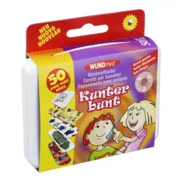 KINDERPFLASTER Barevné, 50 kusů