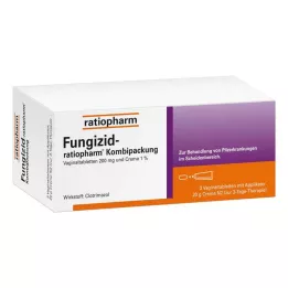 FUNGIZID-ratiopharm 3 Vag.-Tbl.+ 20g Smetana, 1 P