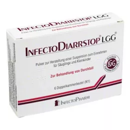 INFECTODIARRSTOP LGG Prášek pro přípravu suspenze pro perorální podání, 6 ks