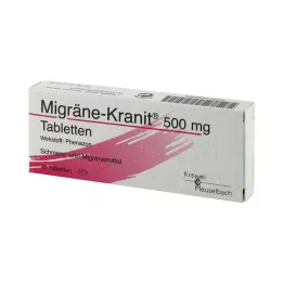 MIGRÄNE KRANIT 500 mg tablety, 10 ks