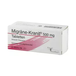 MIGRÄNE KRANIT 500 mg tablety, 50 ks