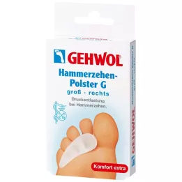 GEHWOL Polymer Gel Hammer Toe Pad G pravá, 1 ks