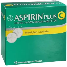 ASPIRIN plus C šumivé tablety, 40 ks