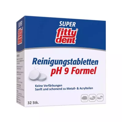 FITTYDENT Super čisticí tablety, 32 ks
