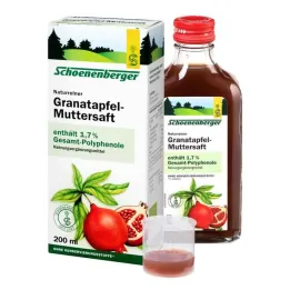 Mateřská šťáva z granátového jablka Schoenenberger, 3X200 ml