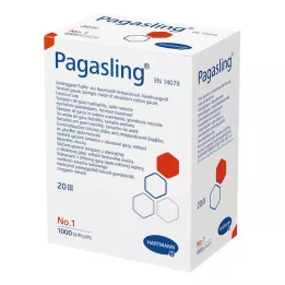 PAGASLING Gázové tampony nesterilní velikost 1 lískový ořech, 1000 ks