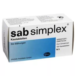 Sab simplex Žvýkací, 100 ks