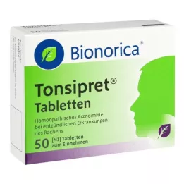 TONSIPRET tablety, 50 ks