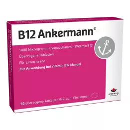 B12 ANKERMANN Přebytečné tablety, 50 ks