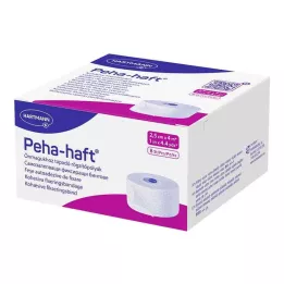 PEHA-HAFT Fixační obvaz bez latexu 2,5 cm x 4 m, 8 kusů
