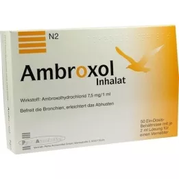 AMBROXOL Inhalační roztok pro rozprašovač, 50x2 ml