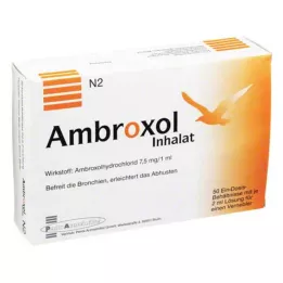 AMBROXOL Inhalační roztok pro rozprašovač, 50X2 ml
