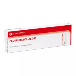 CLOTRIMAZOL AL 200 vaginálních tablet, 3 ks