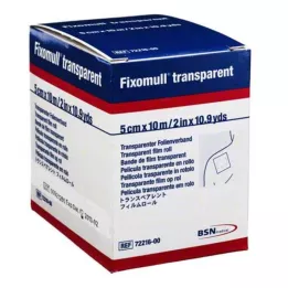 FIXOMULL Transparentní 5 cmx10 m, 1 ks