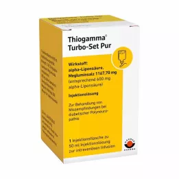 THIOGAMMA Turbo Set Pur injekční lahvičky, 50 ml