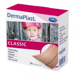 DERMAPLAST CLASSIC Sádra na rány 4 cmx5 m, 1 ks