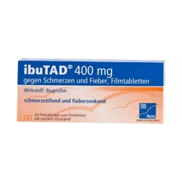 IBUTAD 400 mg proti bolesti a horečce, potahované tablety, 50 ks