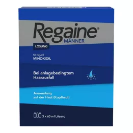 REGAINE Roztok pro muže, 3X60 ml