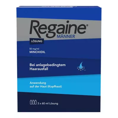 REGAINE Roztok pro muže, 3X60 ml