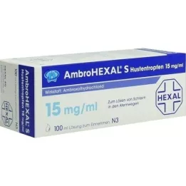 AMBROHEXAL S kašel kapky 15 mg/ml, 100 ml