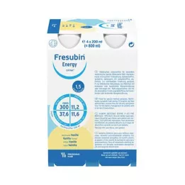FRESUBIN ENERGY DRINK Láhev na pití Vanilka 6X4X200 ml