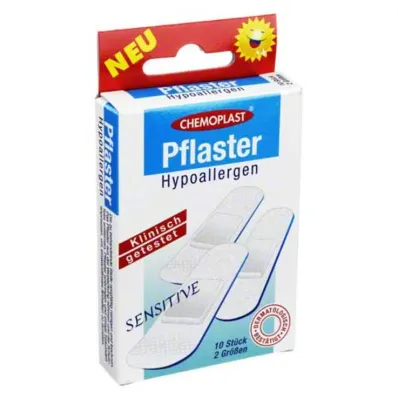 Náplasti hypoalergenní citlivé 2 velikosti, 10 ks