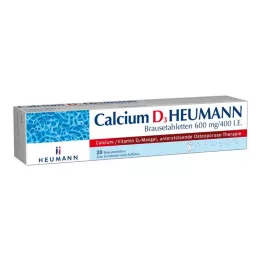 Vápník D3 Heumann Efferervescentní tablety, 20 ks