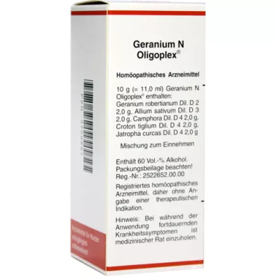 Geranium n oligoplex, 50 ml Geranium n oligoplex, 50 ml