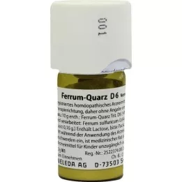 FERRUM QUARZ D 6 triturace, 20 g