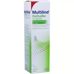 MULTILIND Léčivá masti M.Nystatin a oxid zinečnatý, 100 g