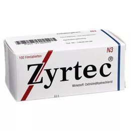 ZYRTEC Potahované tablety, 100 ks