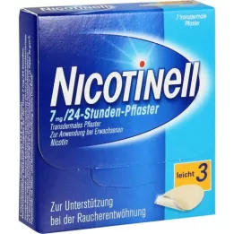 NICOTINELL 7 mg/24hodinová omítka 17,5 mg, 7 ks