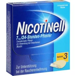 NICOTINELL 7 mg/24hodinová omítka 17,5 mg, 14 ks
