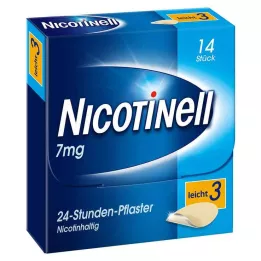 NICOTINELL 7 mg/24hodinová náplast 17,5 mg, 14 ks