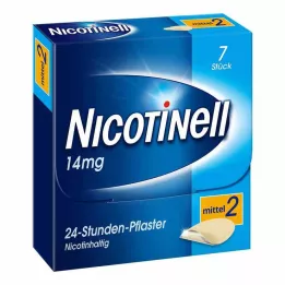 NICOTINELL 14 mg/24hodinová náplast 35 mg, 7 ks