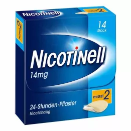 NICOTINELL 14 mg/24hodinová náplast 35 mg, 14 ks